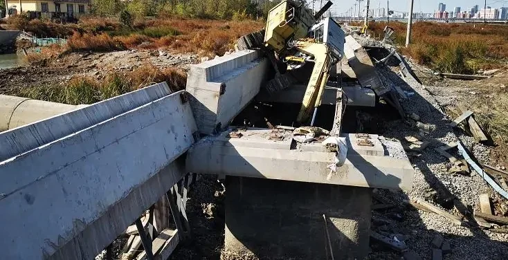 天津一铁路桥发生坍塌致7死5伤此事故该谁负责（天津市南环铁路桥发生坍塌事故事故人姓名）3
