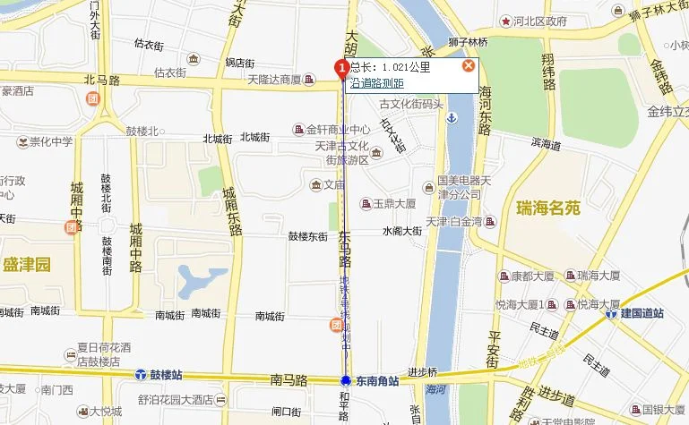 天津地铁二号线各站台位置在哪些地方（天津大胡同地铁二号线位置）2