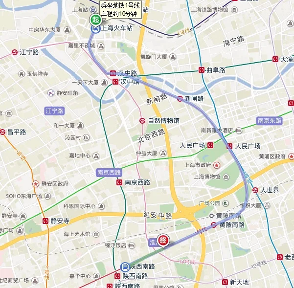 在上海坐地铁几号线到淮海路(上海地铁怎么到达淮海路)