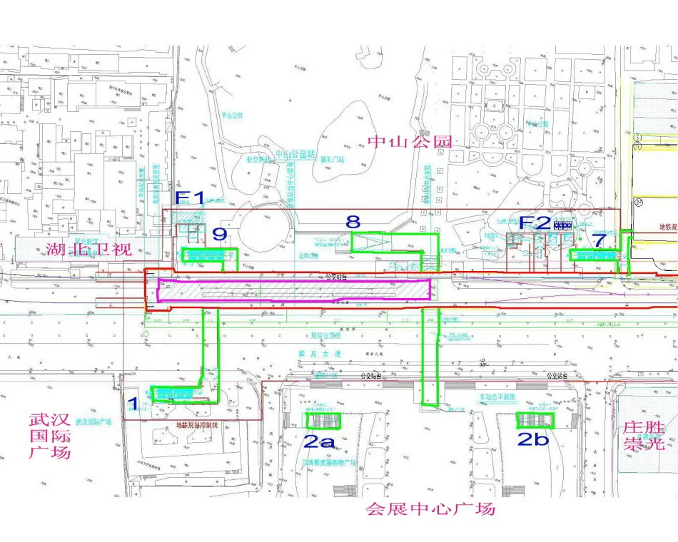 武汉金银潭地铁站是几号线(武汉金银潭地铁站有几个出口)1