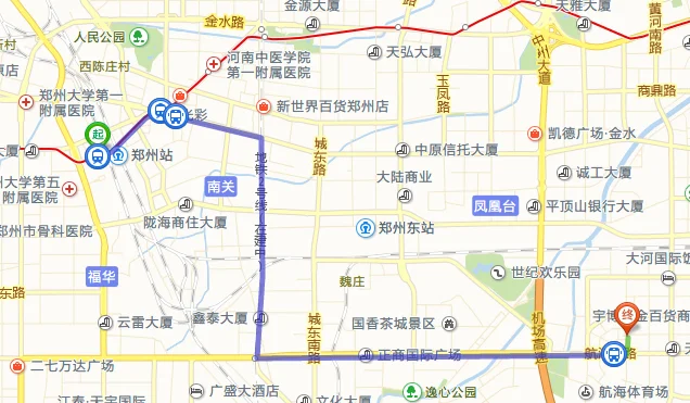坐地铁如何到郑州经济开发区经北二路2号（郑州火车站有到郑州经济技术开发区的地铁么）