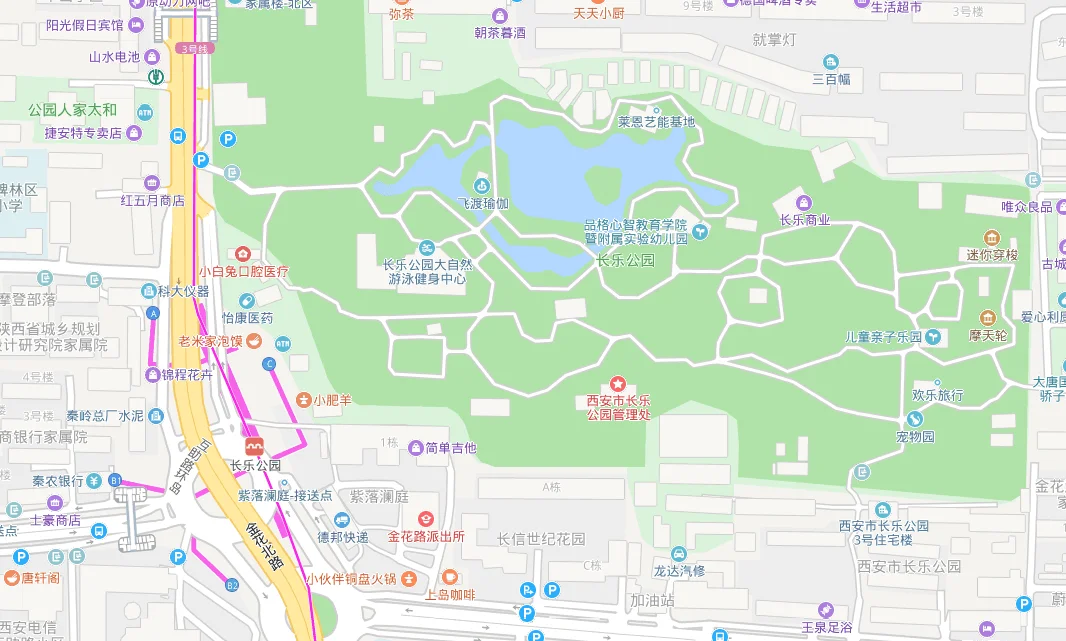 地铁二号线经过长乐公园吗（长乐公园地铁站关闭）3