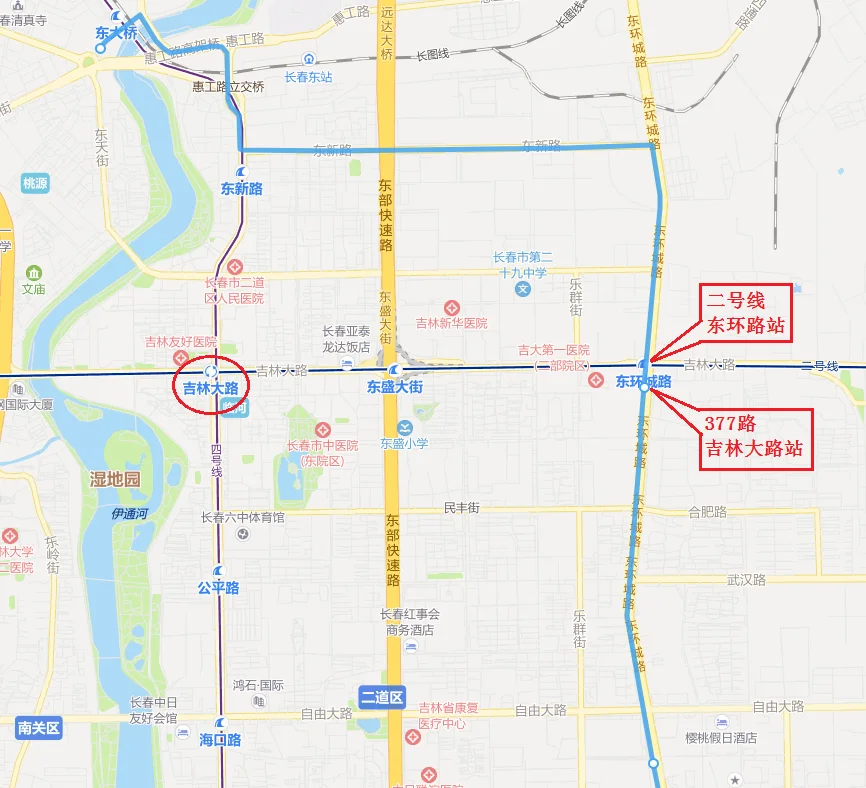 长春地铁4号线都经过哪些站点(吉林大路地铁站)3