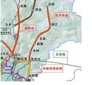 南广高铁和贵广高铁是同一条铁路吗（粤桂贵铁路）2