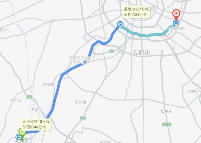 成都地铁3号线到成都东站怎么转车（簇锦到成都东站怎么坐地铁）