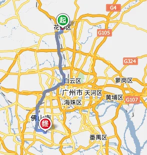 广州地铁至花都广场(花都广场地铁站到珠江新城站需要多久)2