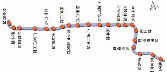 北京6号线地铁首末班车时间(北京地铁六号线首车)1