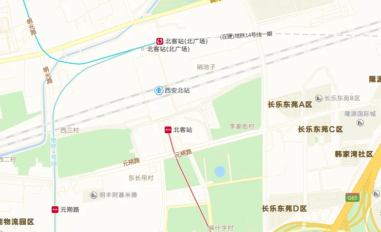 西安从城北客运站怎么坐地铁（地铁到西安城北客运站公交）3