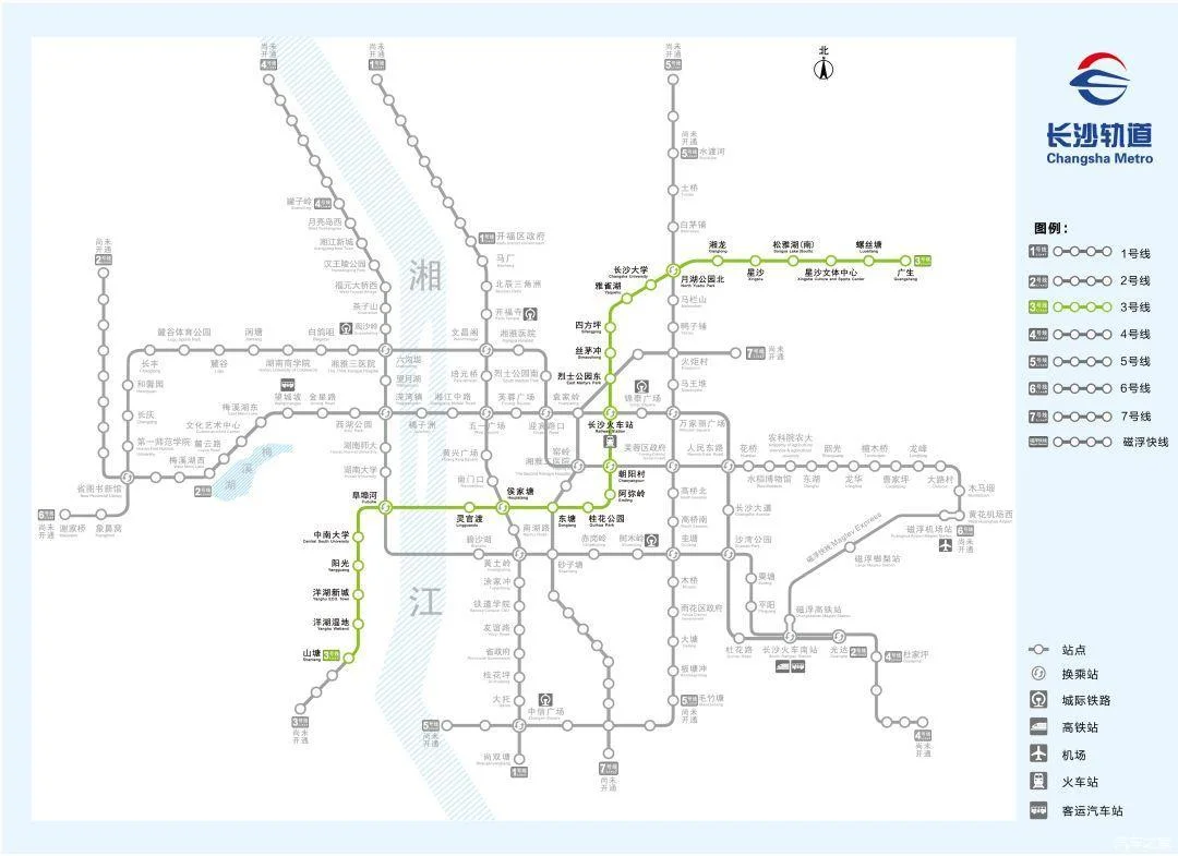 长沙地铁三号线什么时候动工（长沙地铁3号5号线通车时间）