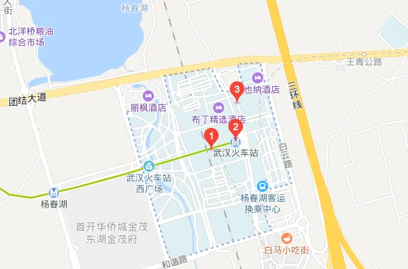 武汉的高铁站和火车站是否同一站（汉口高铁站和火车站是一个站吗）