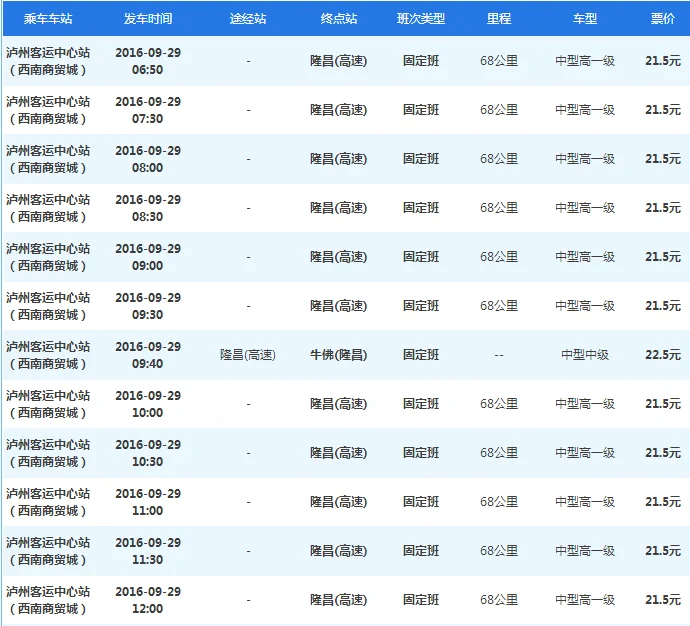 未来经过隆昌的高铁有哪些（隆昌高铁时刻表）2