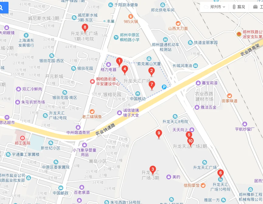 郑州市中原区升龙天汇广场2号院2号楼在哪（升龙天汇广场周围地铁）2