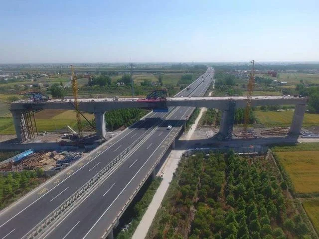 江苏在建的一条高铁线全长约1804公里预计今年年底建成是吗(新沂高速铁路)5