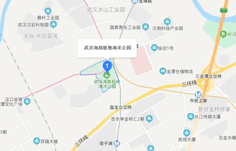 武汉火车站到极地海洋世界坐地铁怎么走(武汉海昌极地海洋世界附近的地铁站)