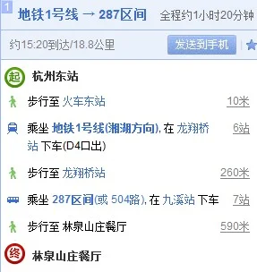杭州站到杭州林泉山庄怎么走(杭州林泉山庄附近地铁)2
