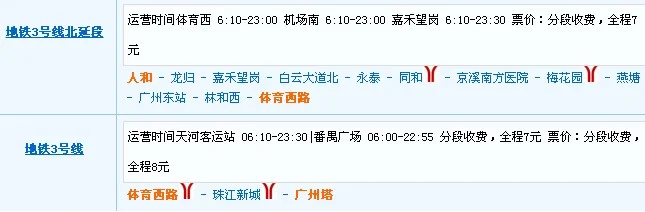 广州地铁人和到赤岗塔需要多少时间（从人和地铁到广州塔）1