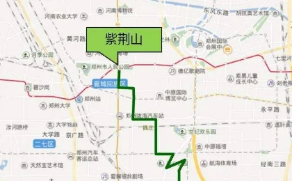 从新郑机场怎么乘坐地铁到到管城回族区紫荆山路和航海路交叉口向南800米路西东北方向147米（紫荆山路航海路地铁站）
