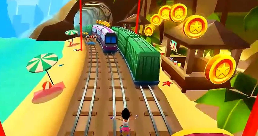 西安地铁2号线小电视上的那个跑酷视频的背景音乐是什么求解急在线等（地铁跑酷西安版视频）