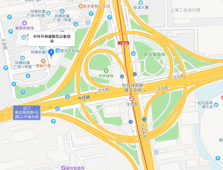 汶水路坐地铁转几号线到上海站（曲阜路到汶水路地铁站）
