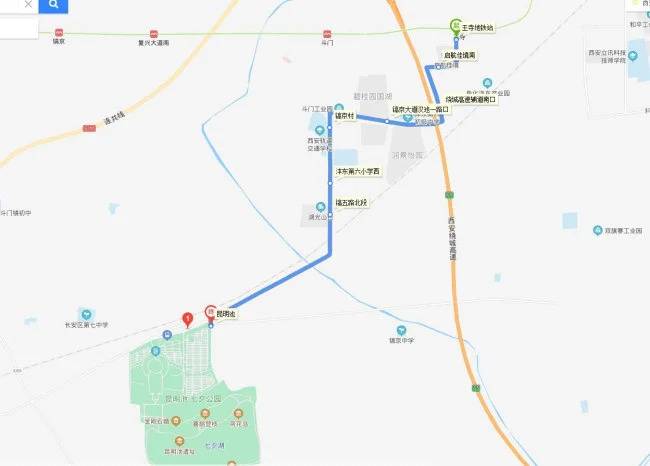 从西安北站到昆明池方向怎么坐地铁（西安市昆明池是几号地铁）2