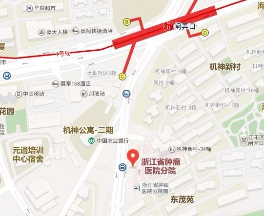 杭州地铁一号线各站点分别叫什么（江干机场路地铁站）