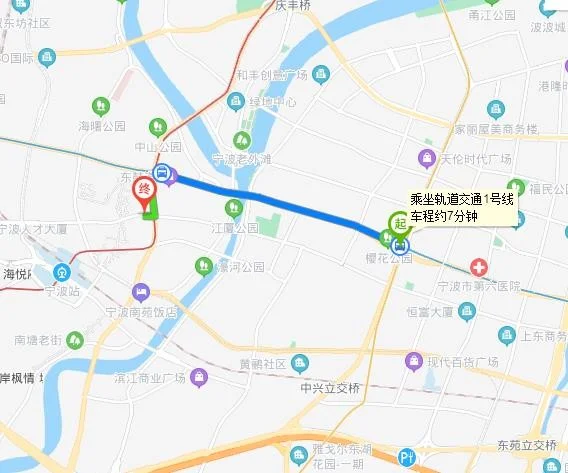 宁波从西站下地铁去妇儿医院应该走哪个出口（宁波一院的地铁出口）