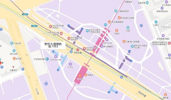 上海世纪大道地铁站有几个出口(上海地铁世纪大道站11号出口)5