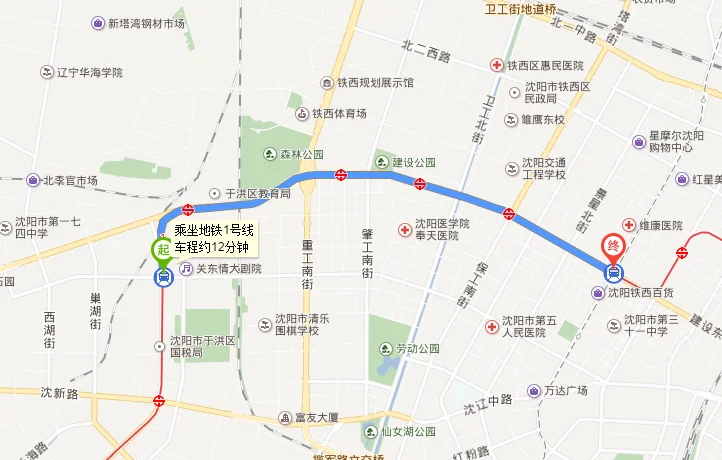 沈阳地铁于洪广场站到沈阳站多长时间（青年大街到于洪广场坐地铁多长时间）