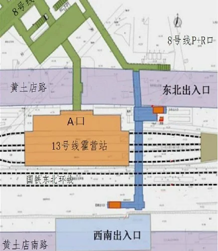 地铁g4出口 到黄土店站怎么走（霍营地铁g4出口公交）