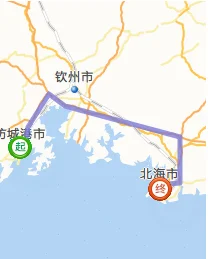 北海到防城港每天几班动车（北海到防城港高铁）2