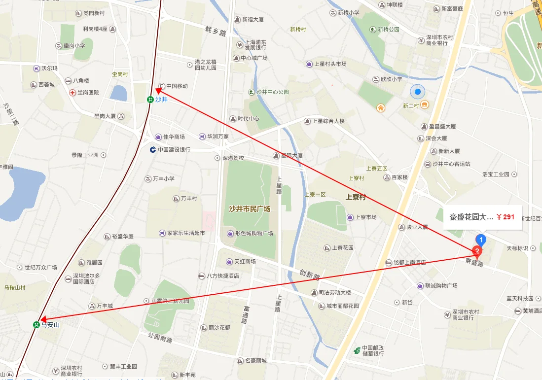 沙井豪盛花园大酒店靠近哪个地铁站（沙井地铁站周边的旅馆）3