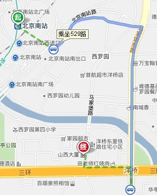 到丰台区南三环中路洋桥坐地铁几号线在哪里下车（北京南三环洋桥规划地铁吗）