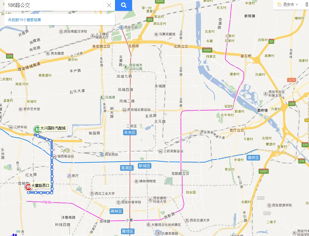 西安地铁3号线有那些站（西安公交车333路线哪一站是三号线地铁口）2