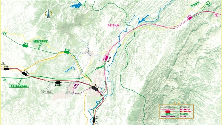 渝怀铁路的大事记(渝淮铁路)3