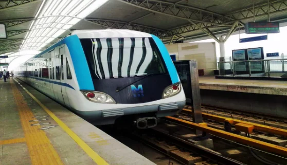 广州地铁7号线西延顺德段进度过半（美的大道地铁站动工）3