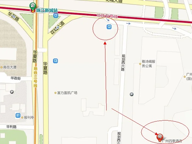 广州东站坐地铁到四季酒店怎么去（四季酒店广州地铁出口）