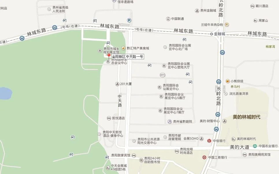 贵阳地铁一号线通过哪些地方（贵阳地铁国际生态会议中心哪个出口）1