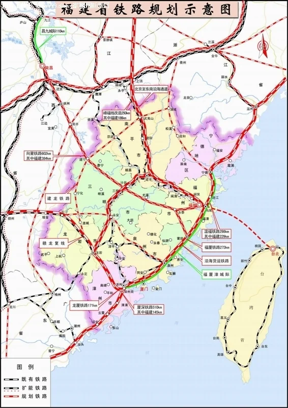 为什么福建能够成为第一个市市通高铁的省份（福建通铁路）