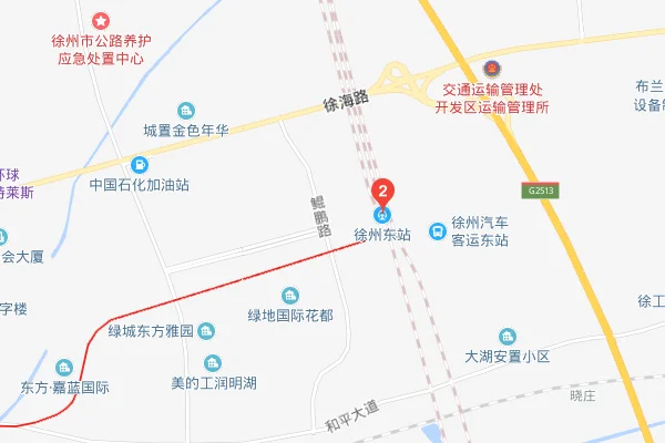 徐州高铁站在哪里啊（徐州高铁站图）3