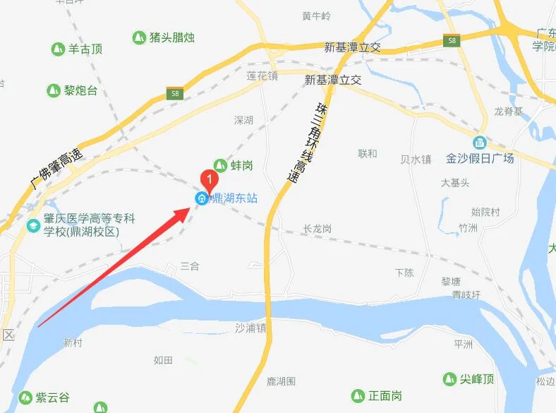 肇庆高铁站在什么地方(封开县高铁)2