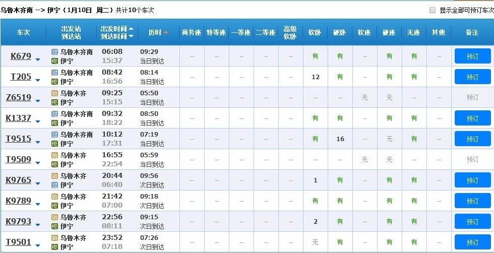 乌鲁木齐至伊宁动车几小时到达（伊宁高铁）5