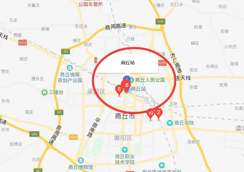 商丘高铁站在哪个位置（商丘高铁北广场最新）