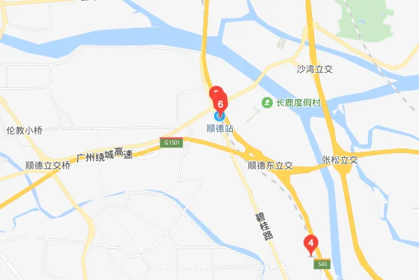 顺德轻轨站的具体位置(顺德区伦教镇三洲有无地铁站出口)1