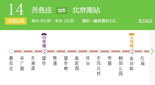 北京地铁14号线都有哪些站（北京地铁14号线间隔）2