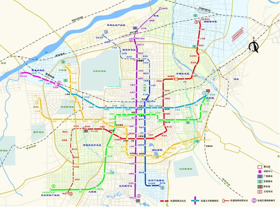 西安地铁8号线有多少站什么时候可以通车了（西安地铁八号线停车场）