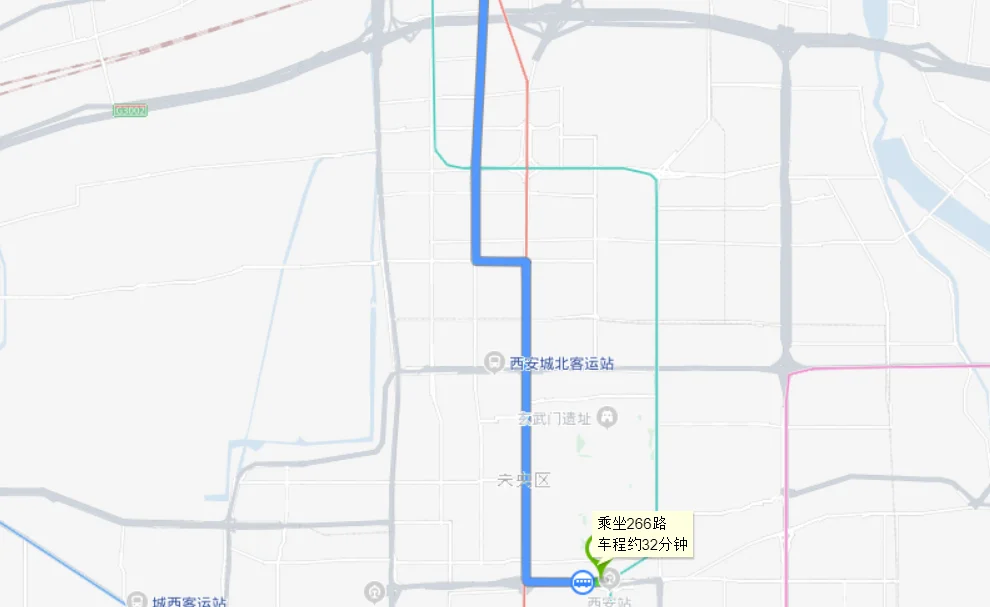 从西安火车站坐地铁到西安北站怎样走(西安地铁2号线到西安北站怎么走)5