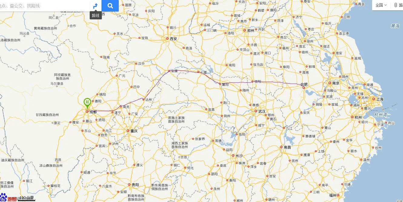 坐高铁从成都东站到合肥需要经过哪些车站（成都至合肥高铁）2