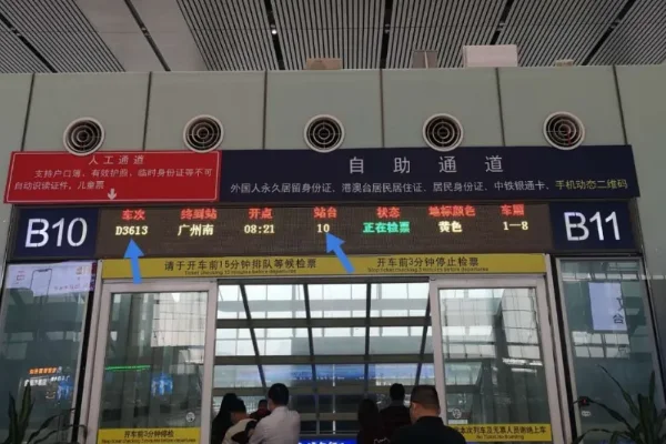 第一次坐高铁怎么找站台和车厢(坐高铁怎么看站台)3