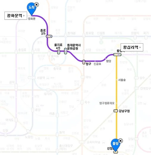 光华门广场的周边交通（光化门地铁站几号线）3