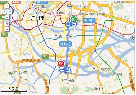地铁5号线猎德站那个出口到广州金穗路711号近一点（猎德地铁站出口相通么）